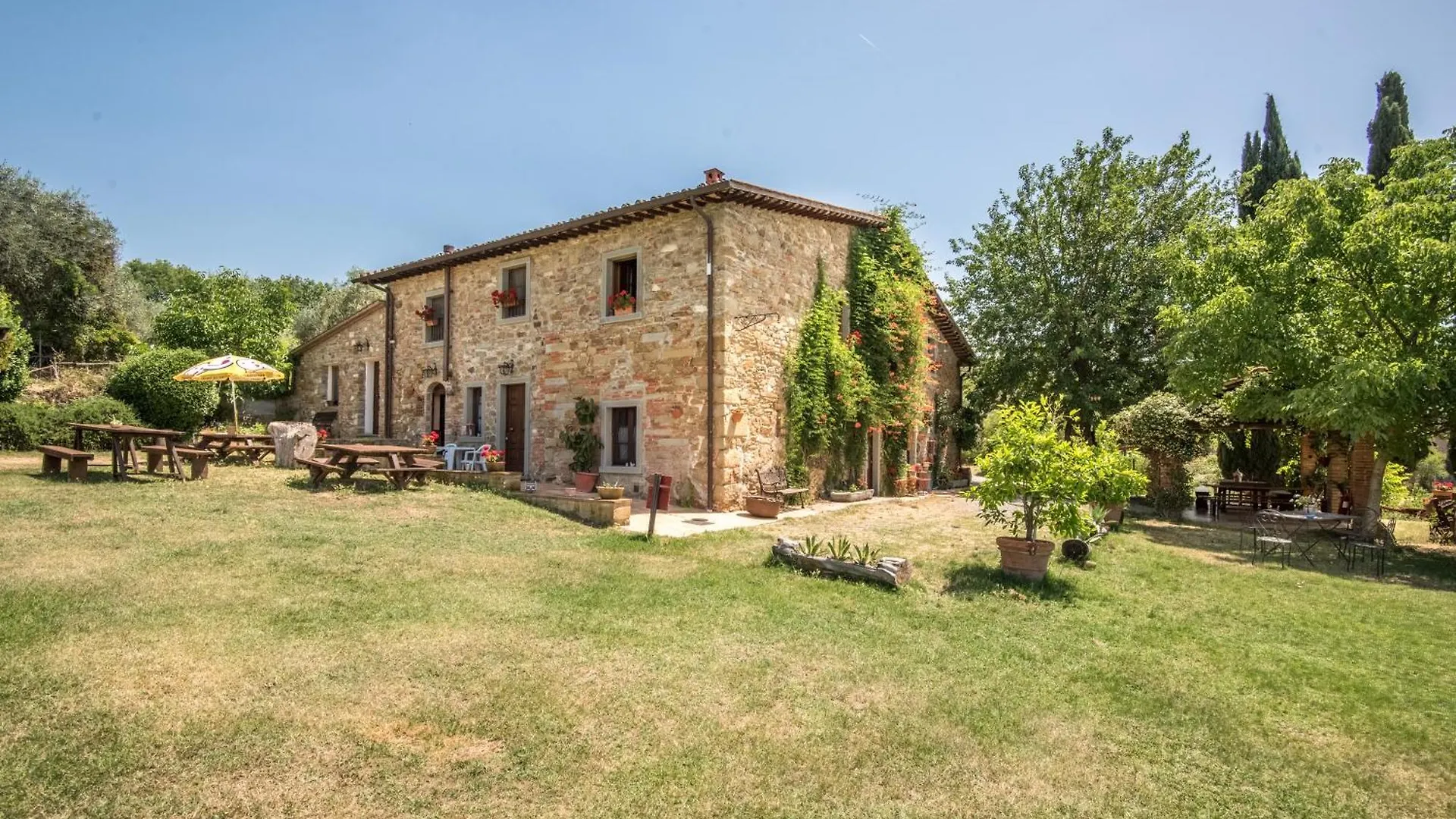 Poggio Primo - Bilocale Santolaio Villa Castiglion Fibocchi Farm stay